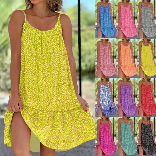 Damen boho freizeitkleid - damen,