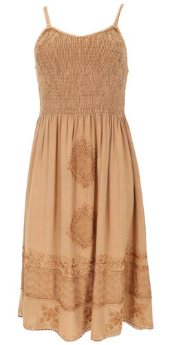 Besticktes boho sommerkleid - boho,