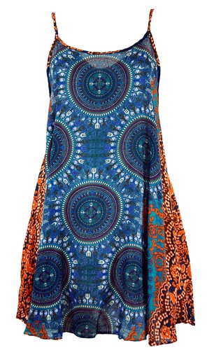 Boho dashiki minikleid - boho,