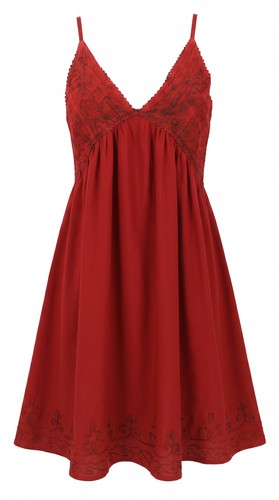 Besticktes boho sommerkleid - boho,