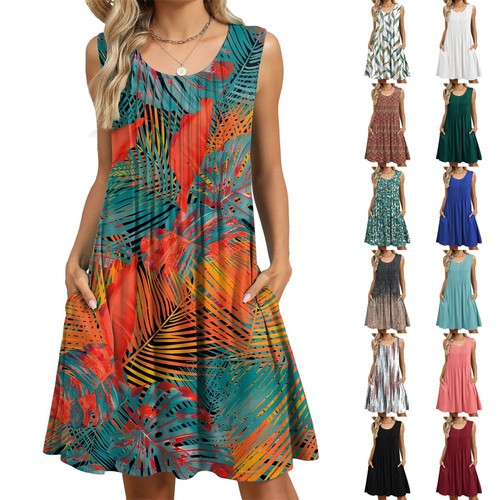 Damen sommerkleid strandkleid - damen,