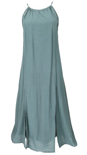 Natürliches boho sommerkleid - natürliches,