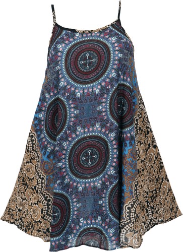 Boho dashiki minikleid - boho,