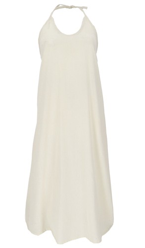 Natürliches boho sommerkleid - natürliches,
