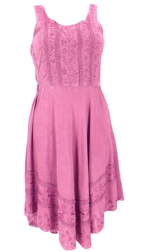 Besticktes boho sommerkleid - boho,