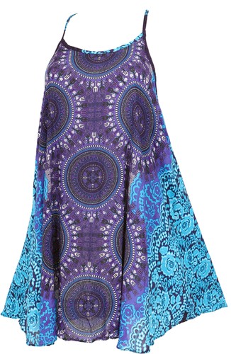 Boho mandala minikleid - mandala,