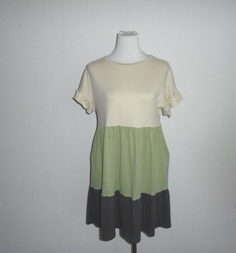 Kleider colorblock linien - colorblock,