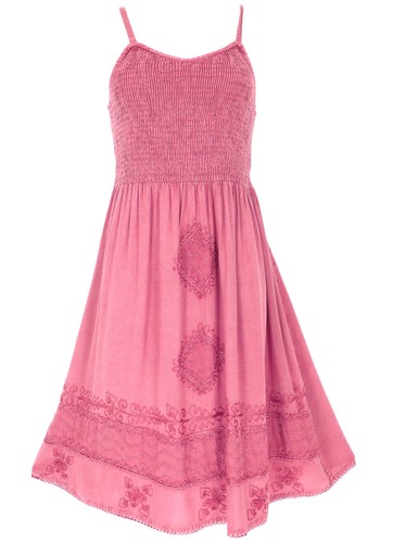 Besticktes boho sommerkleid - boho,