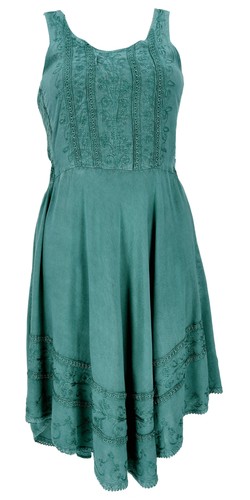 Besticktes boho sommerkleid - boho,