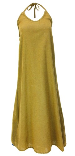 Natürliches boho sommerkleid - natürliches,