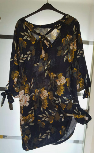 Boho damen kleid - damen, blumen