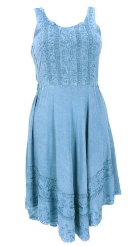 Besticktes boho sommerkleid - boho,