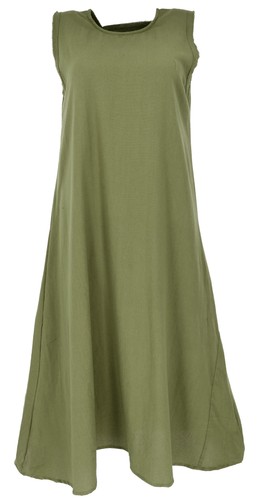 Natürliches boho sommerkleid - natürliches,