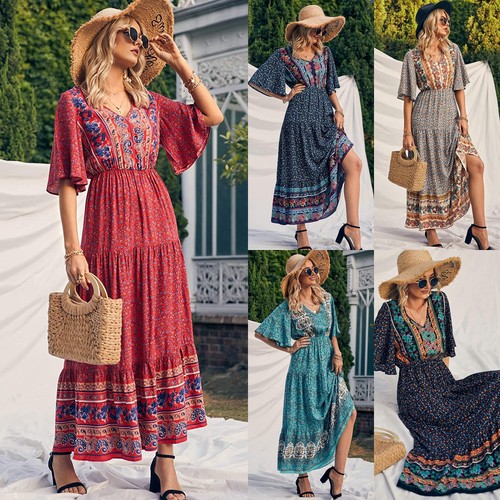 Sommerkleid damen kurzarm - sommerkleid,